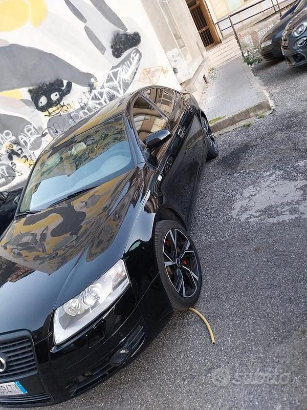 Usata Audi A6 S-Line 233 CV (171 kW) 2007 Nero Berlina
