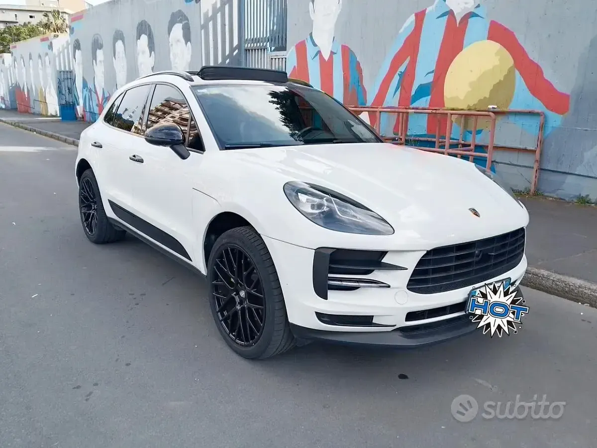 Usata Porsche Macan 245 CV (180 kW) 2019 Bianco SUV