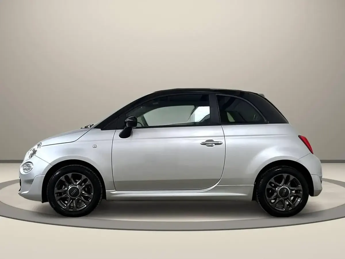Usata Fiat 500C Connect 69 CV (50 kW) 2021 Grigio / metallizzato Cabrio