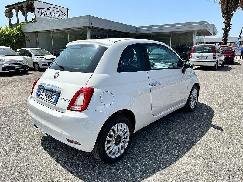 Usata Fiat 500 Lounge 70 CV (51 kW) 2020 Bianco Utilitaria
