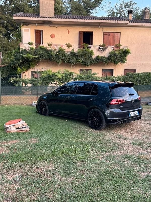 Usata VW Golf VII GTD 220 CV (161 kW) 2013 Grigio Berlina