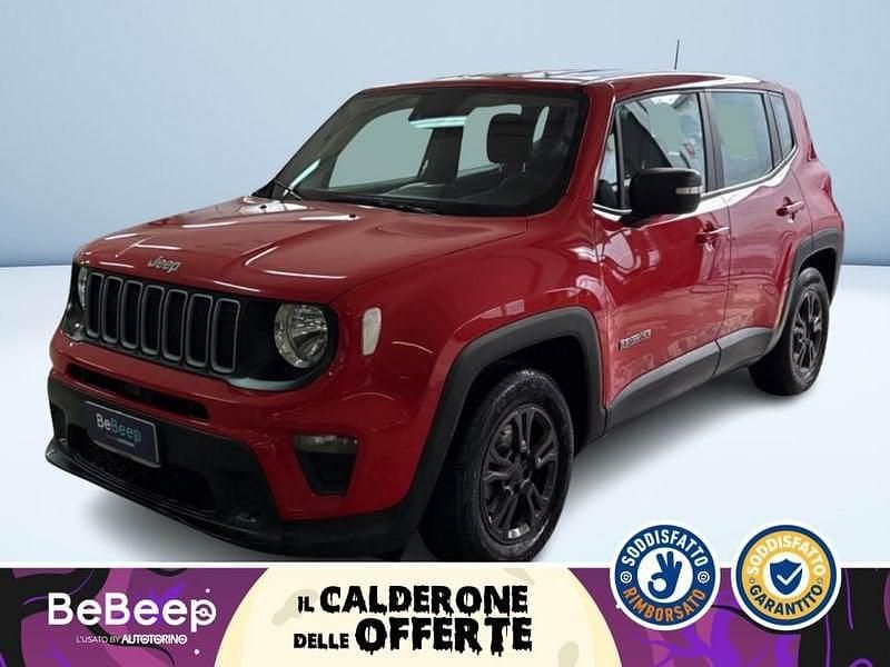 Rosso metallizzato Usata 2022 Jeep Renegade Longitude SUV | 17.200 € (Buon prezzo) - Immagine 1/3