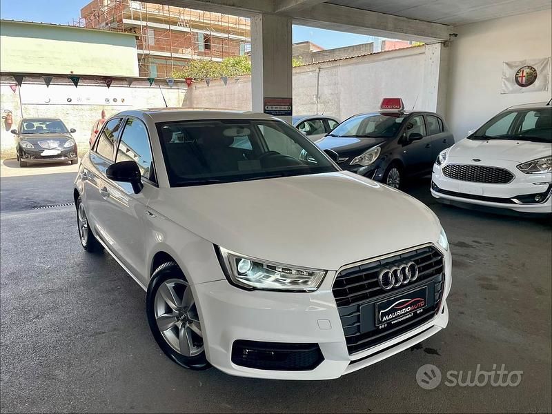 Usata Audi A1 Sport 90 CV (66 kW) 2015 Bianco Utilitaria