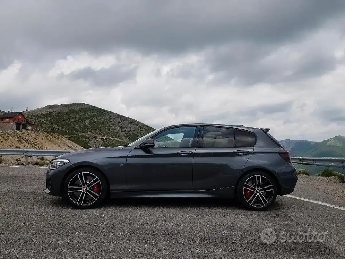 Usata BMW 120 M Performance 184 CV (135 kW) 2019 Grigio Berlina