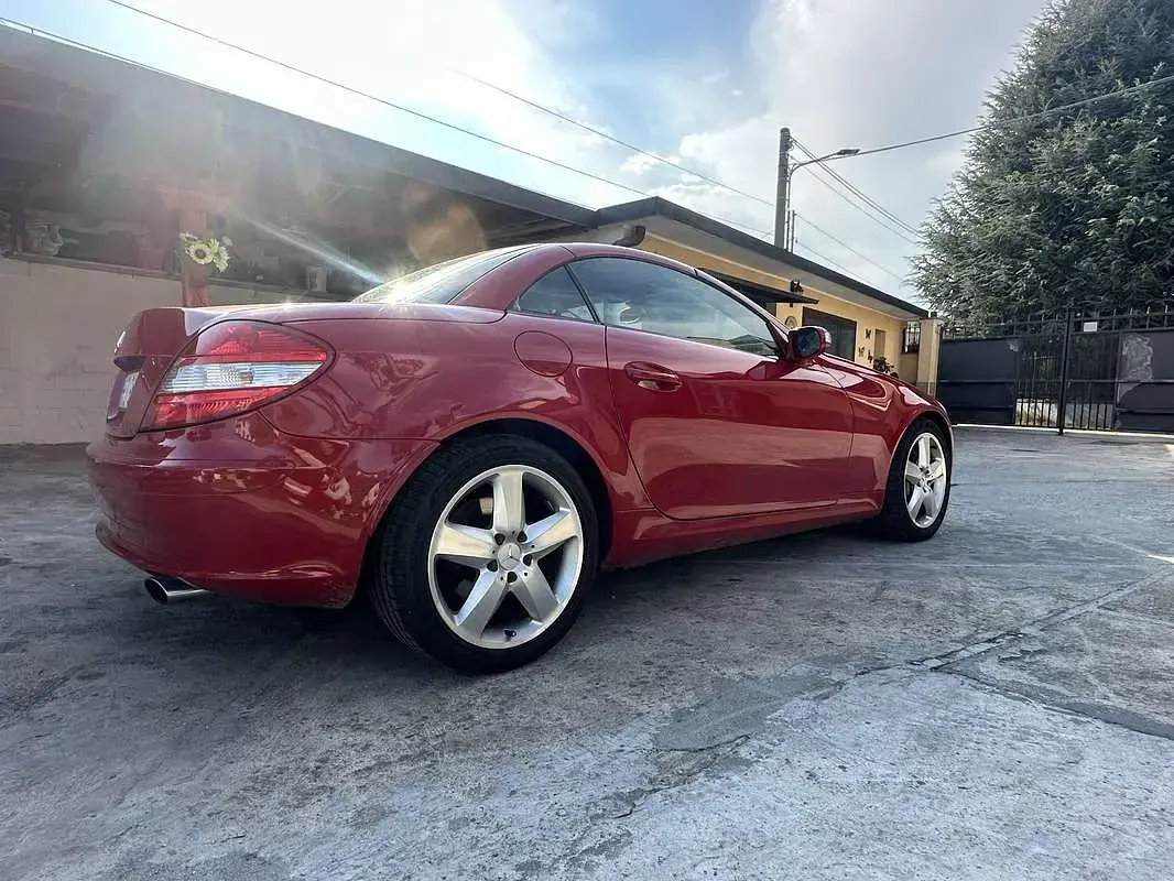 Usata Mercedes SLK350 Edition 1 272 CV (200 kW) 2004 Rosso Cabrio