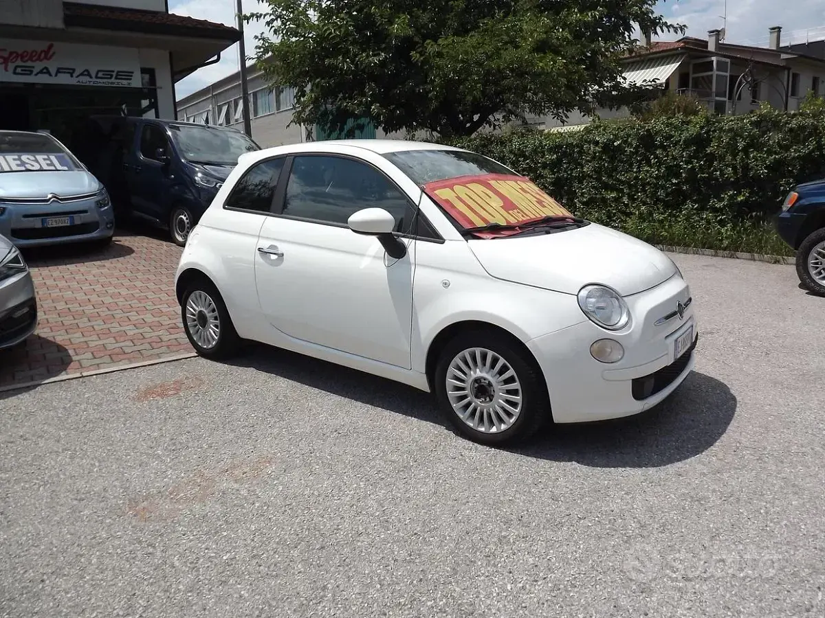 Usata Fiat 500 Sport 95 CV (69 kW) 2011 Bianco Berlina