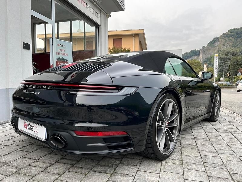 Usata Porsche 911 Carrera 4S Cabriolet Chrono 450 CV (330 kW) 2019 Nero Cabrio