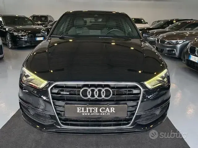 Usata Audi A3 S-Line 184 CV (135 kW) 2016 Nero Berlina