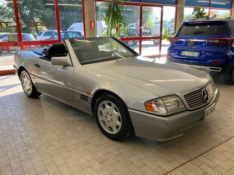 Usata Mercedes SL320 231 CV (169 kW) 1994 Argento metallizzato Cabrio