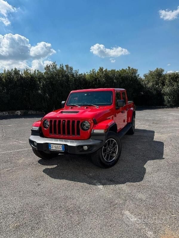 Usata Jeep Gladiator 80th Anniversary 264 CV (194 kW) 2021 Rosso Pick-up
