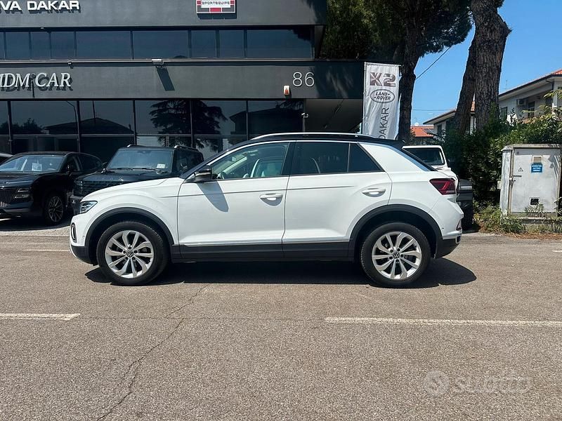 Usata VW T-Roc Style 116 CV (85 kW) 2022 Bianco SUV