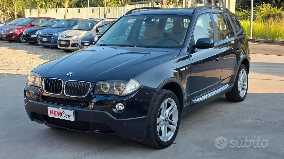 Usata BMW X3 177 CV (130 kW) 2008 Bluazzurro SUV