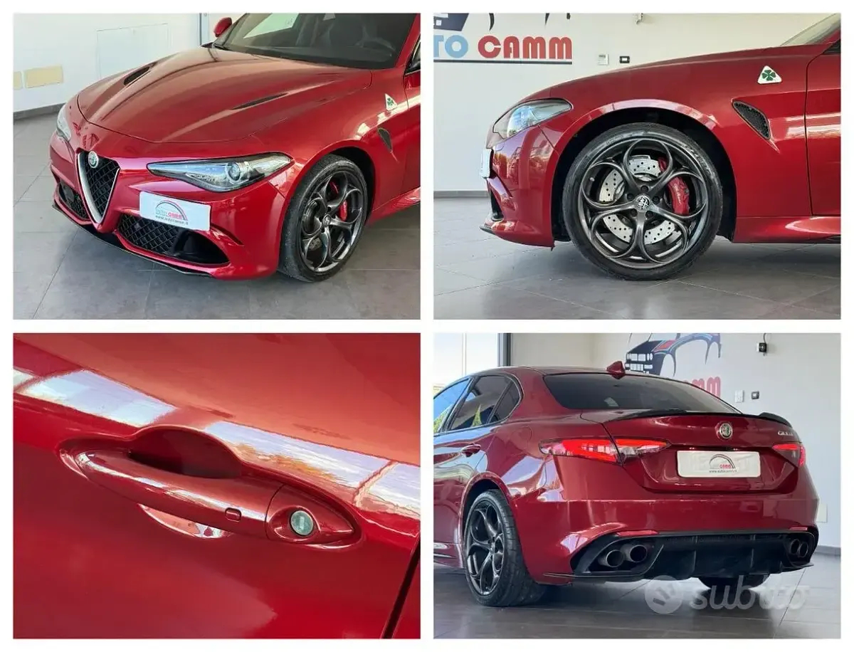 Usata Alfa Romeo Giulia Competizione 510 CV (375 kW) 2019 Rosso Berlina