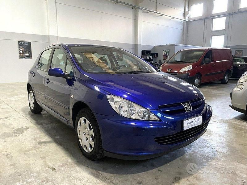 Usata Peugeot 307 Style 88 CV (64 kW) 2004 Blu Berlina