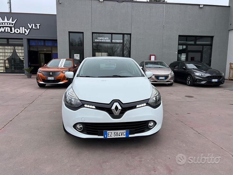 Usata Renault Clio IV 75 CV (55 kW) 2015 Bianco Berlina