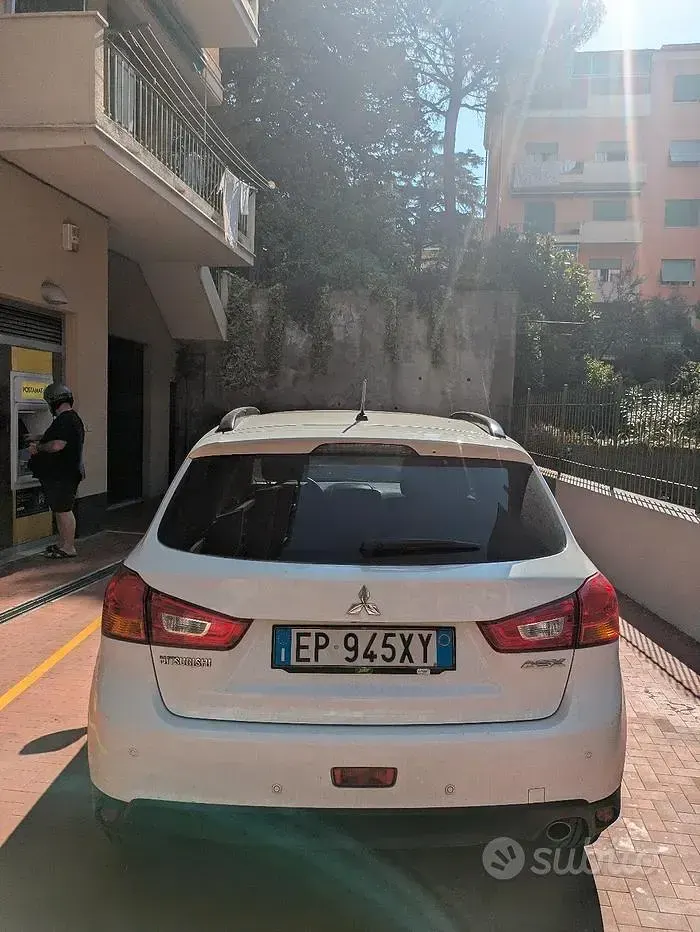 Usata Mitsubishi ASX 116 CV (85 kW) 2013 Bianco SUV