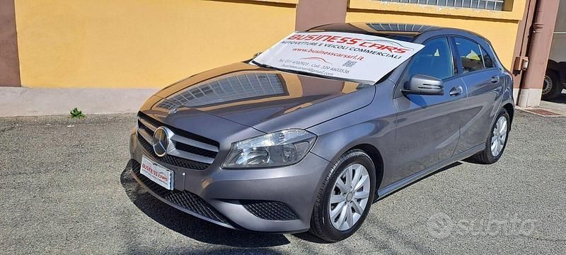 Usata Mercedes A160 Executive 90 CV (66 kW) 2014 Grigio Berlina