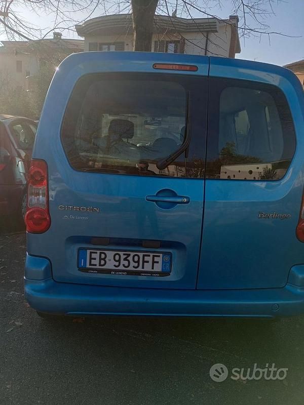 Usata Citroën Berlingo 90 CV (66 kW) 2010 Blu/azzurro Monovolume