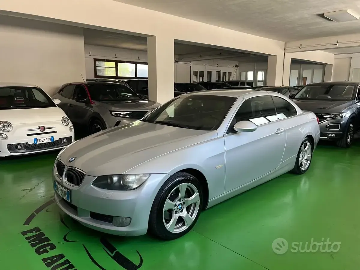 Usata BMW 320 Cabriolet 177 CV (130 kW) 2008 Grigio Cabrio
