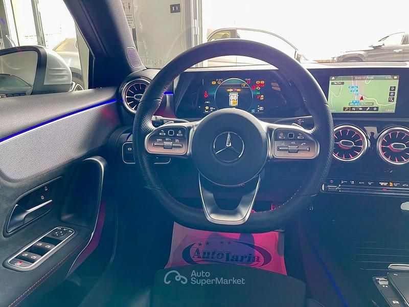 Usata Mercedes A200 Premium 150 CV (110 kW) 2020 Argento Berlina