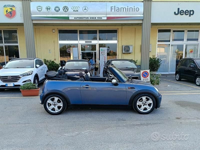 Usata Mini One Cabriolet 90 CV (66 kW) 2005 Blu Cabrio