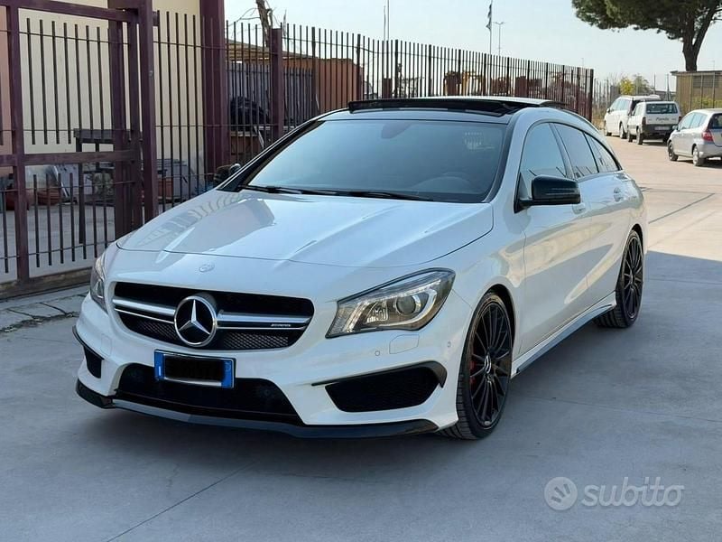 Usata Mercedes CLA45 AMG AMG 360 CV (264 kW) 2015 Bianco Station wagon