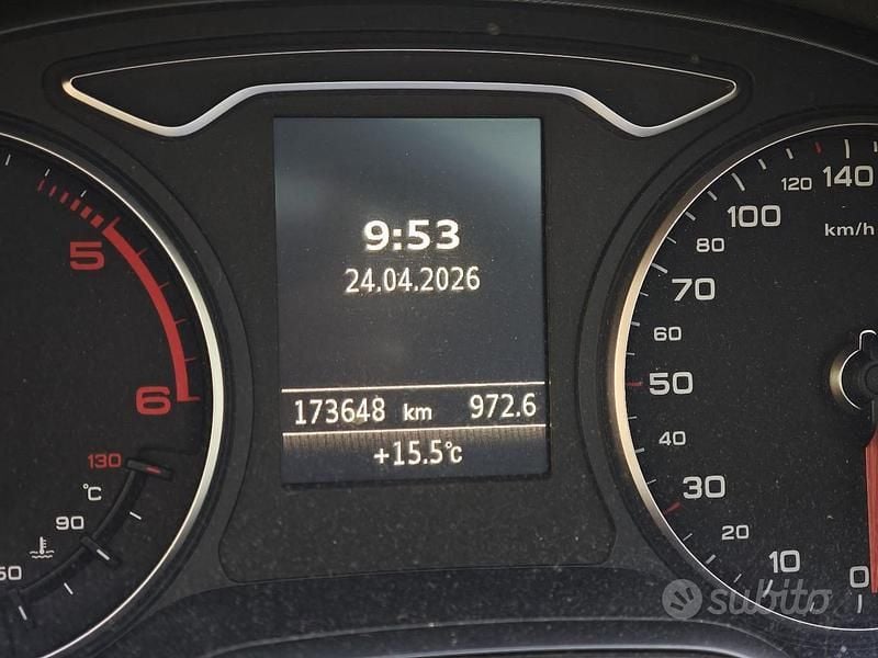 Usata Audi A3 Ambition 110 CV (80 kW) 2016 Grigio Berlina