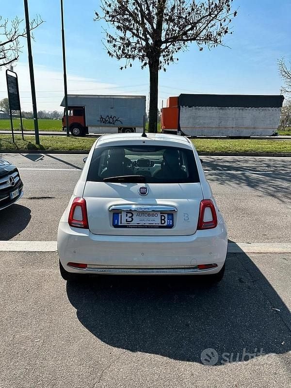 Usata Fiat 500 Lounge 86 CV (63 kW) 2016 Bianco Berlina