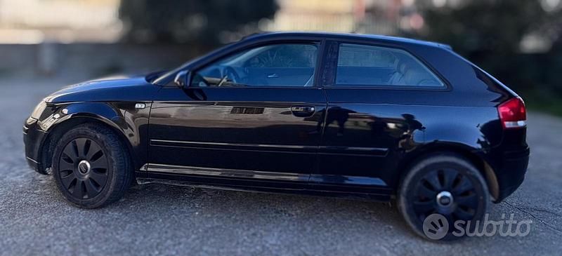 Usata Audi A3 105 CV (77 kW) 2007 Nero Utilitaria