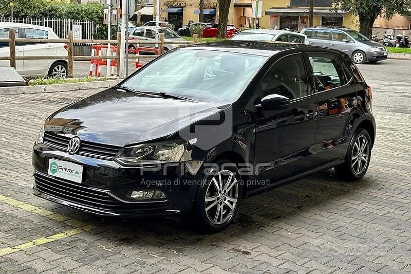 Usata VW Polo Comfortline 90 CV (66 kW) 2016 Nero Utilitaria