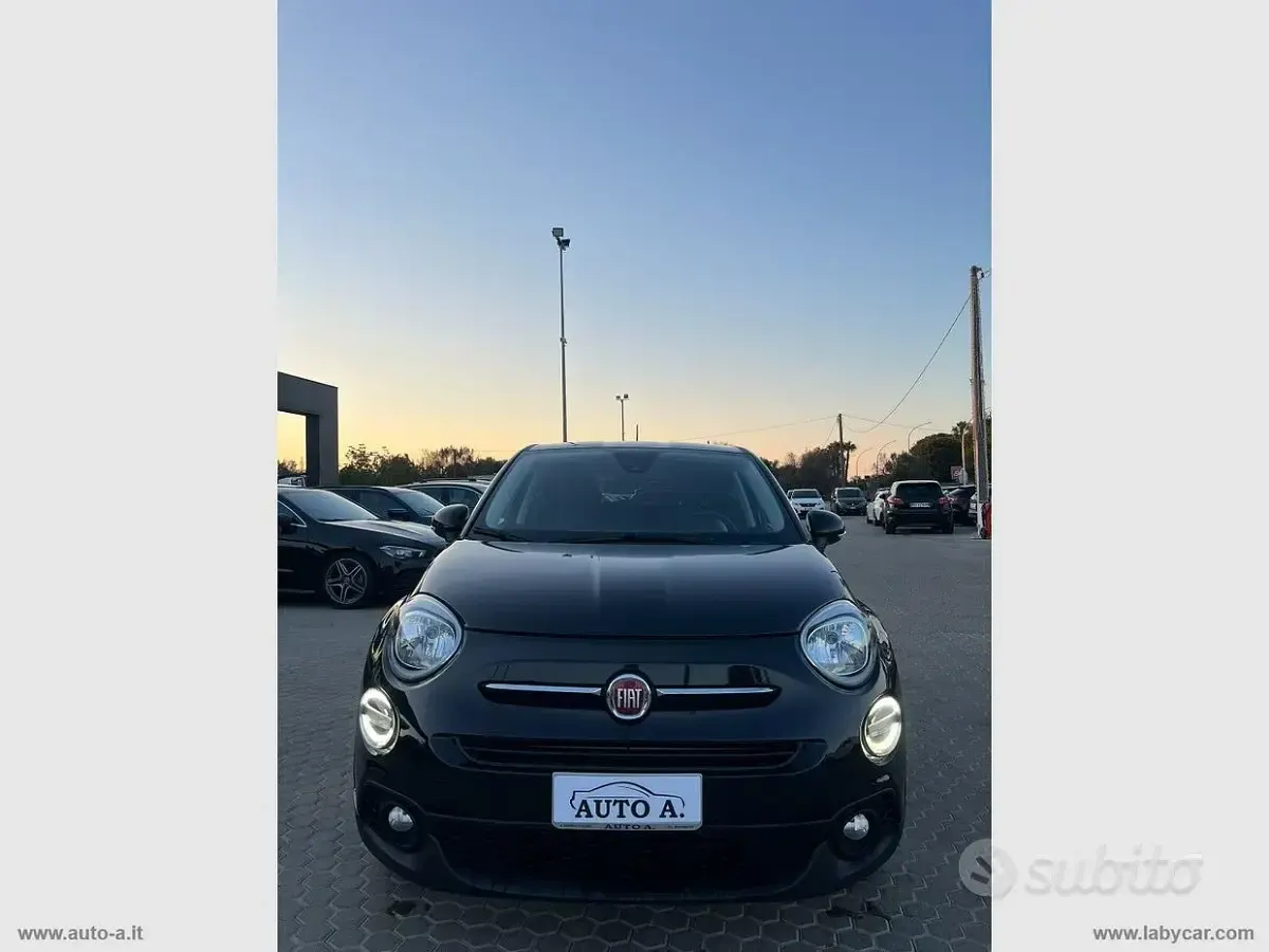 Usata Fiat 500X Connect 95 CV (69 kW) 2022 Nero SUV