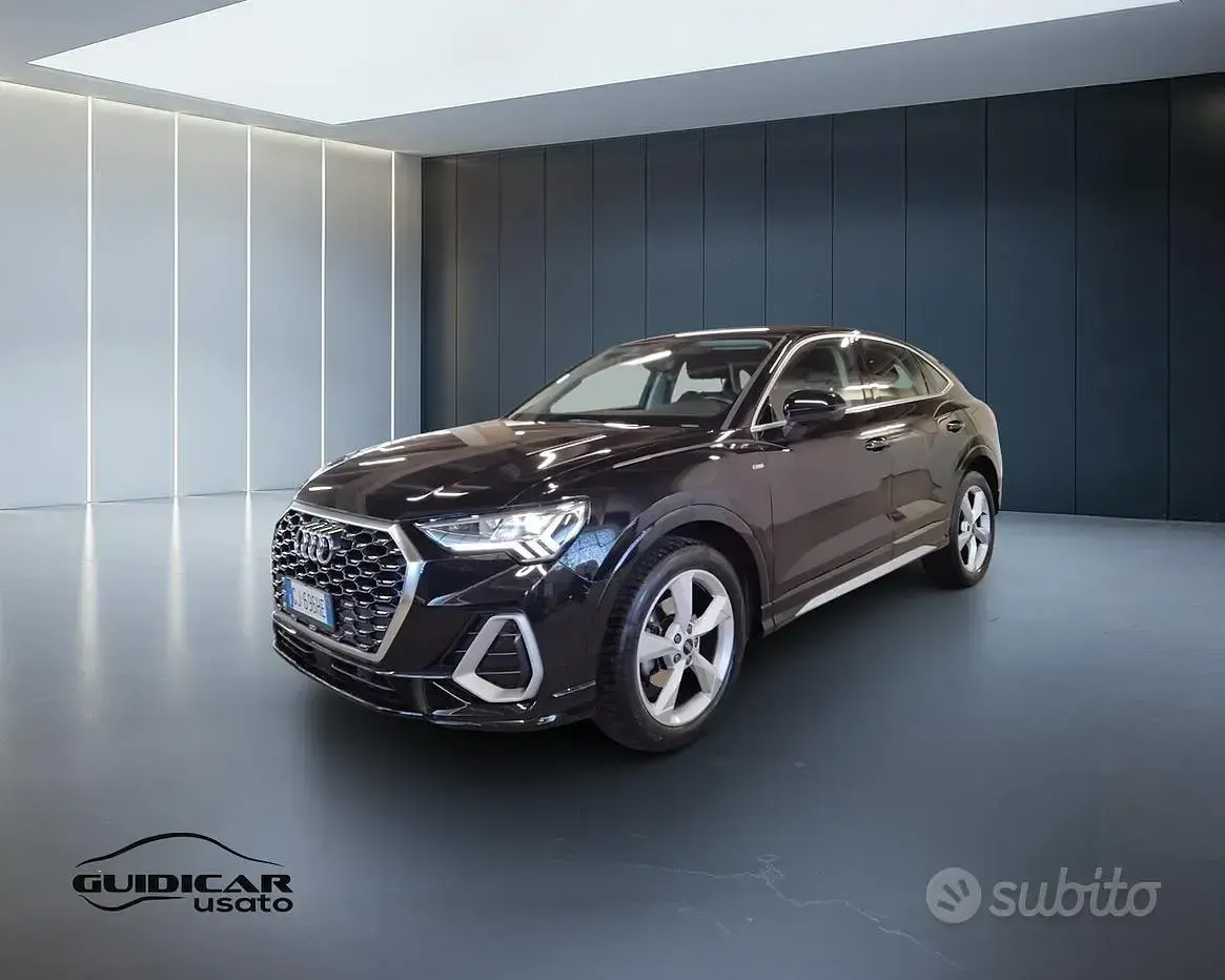 Usata Audi Q3 Sportback S-Line 150 CV (110 kW) 2022 Nero SUV