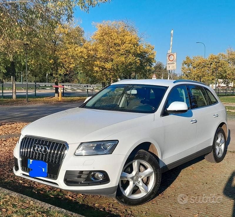 Usata Audi Q5 Advanced Plus 190 CV (139 kW) 2015 Bianco SUV