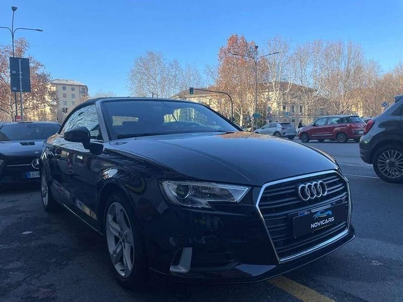 Usata Audi A3 Cabriolet Sport 150 CV (110 kW) 2018 Nero Cabrio