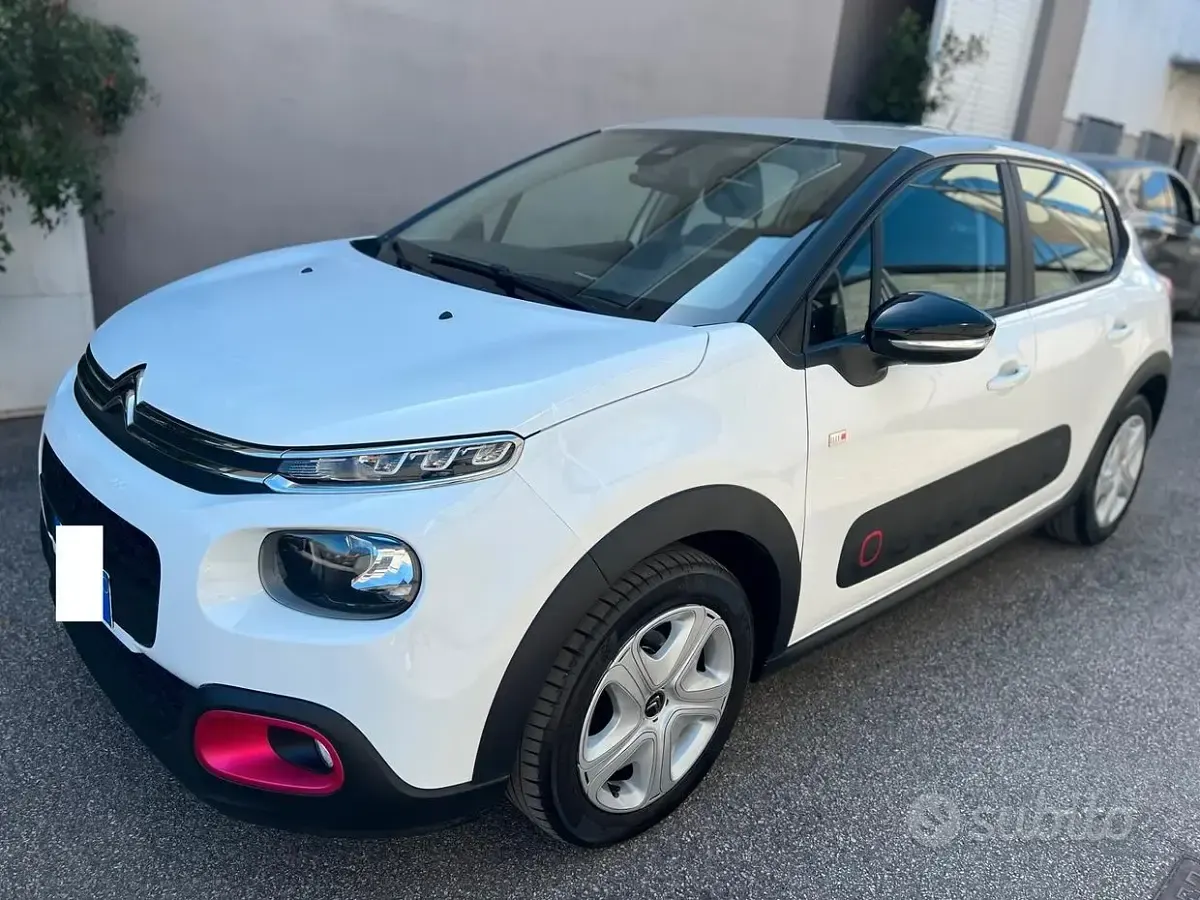 Usata Citroën C3 PureTech 82 CV (60 kW) 2018 Bianco Utilitaria