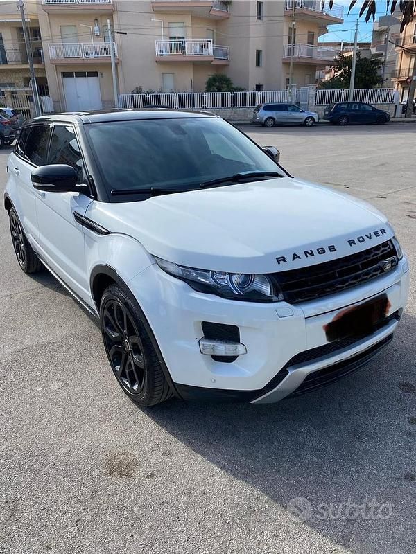 Usata Land Rover Range Rover evoque 2012 Bianco SUV