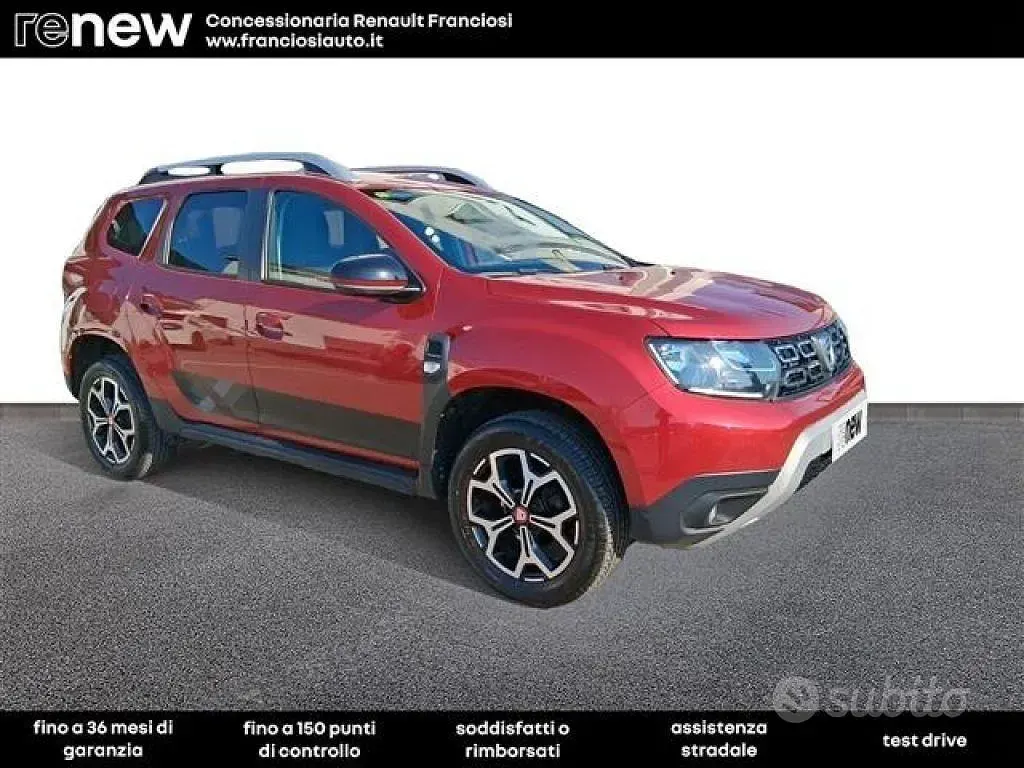 Usata Dacia Duster 114 CV (83 kW) 2019 Rosso SUV