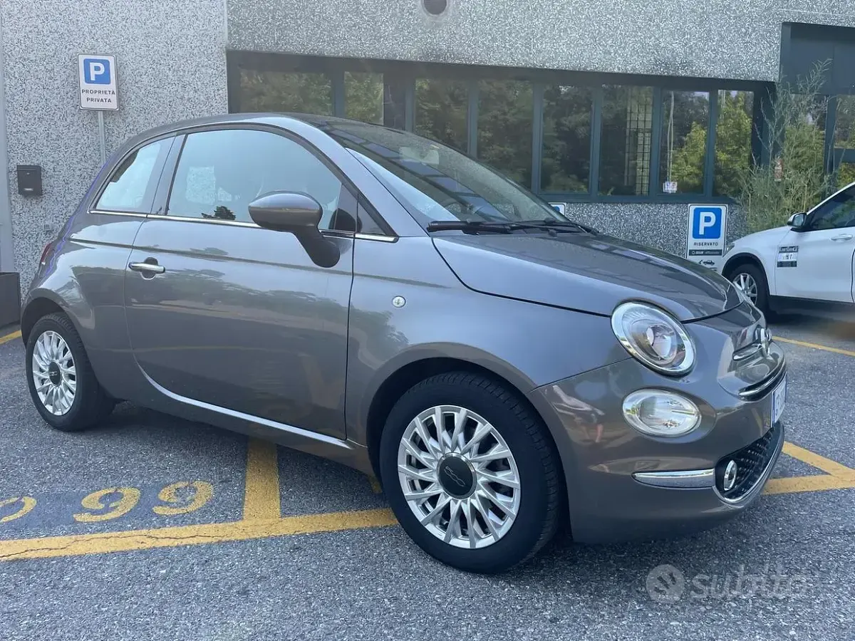 Usata Fiat 500 Lounge 69 CV (50 kW) 2018 Grigio Berlina