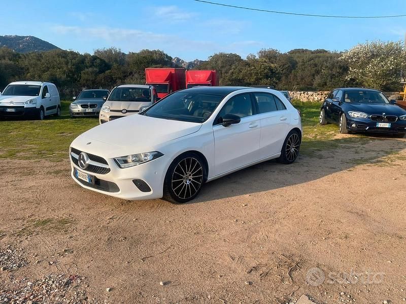 Usata Mercedes A180 2020 Bianco Utilitaria