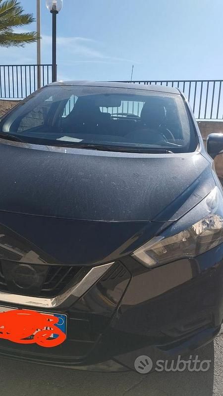 Usata Nissan Micra Acenta 92 CV (67 kW) 2022 Nero Berlina