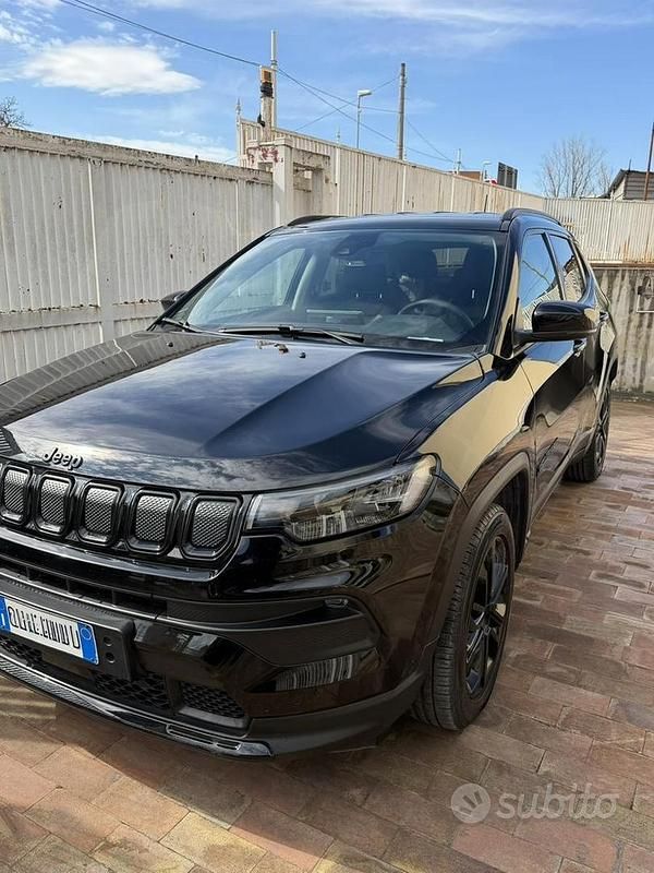 Usata Jeep Compass Night Eagle 130 CV (95 kW) 2022 Nero SUV