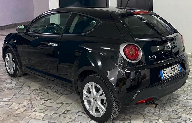 Usata Alfa Romeo MiTo Progression 78 CV (57 kW) 2011 Nero Utilitaria