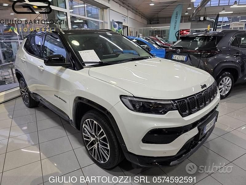 Usata Jeep Compass Summit 131 CV (96 kW) 2025 Bianco SUV