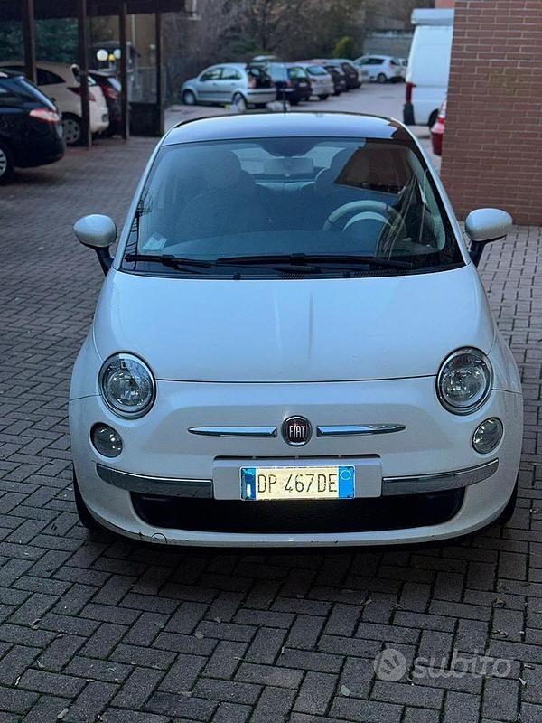 Bianco Usata 2007 Fiat 500 Tre volumi | 4300 € - Immagine 1/4