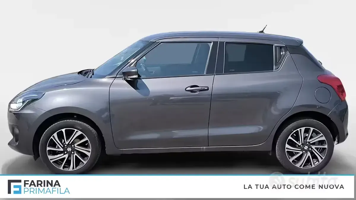 Usata Suzuki Swift 83 CV (61 kW) 2023 Grigio scuro Utilitaria