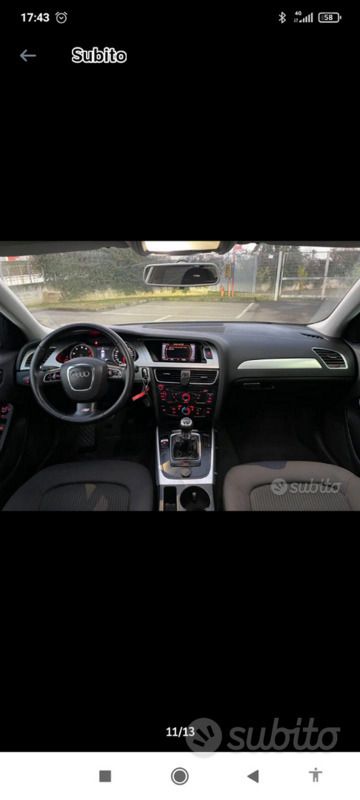 Usata Audi A4 S-Line 2009 Bianco Station wagon