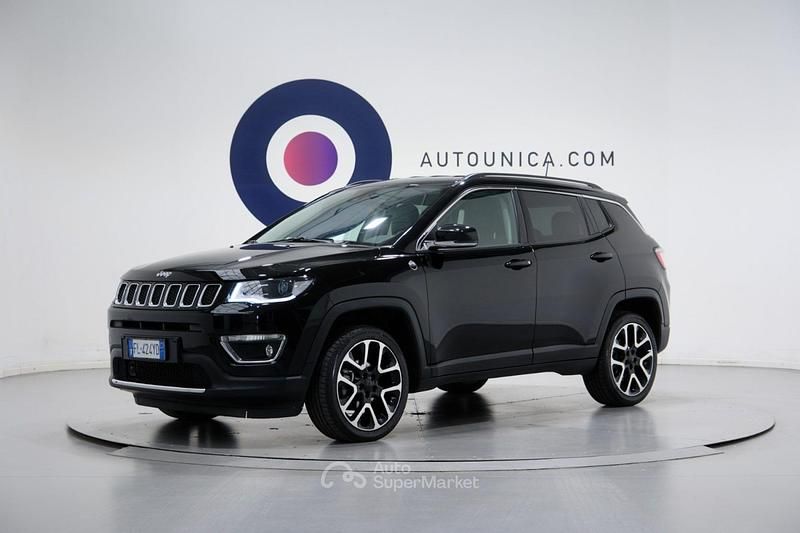 Usata Jeep Compass Limited 140 CV (102 kW) 2017 Nero SUV