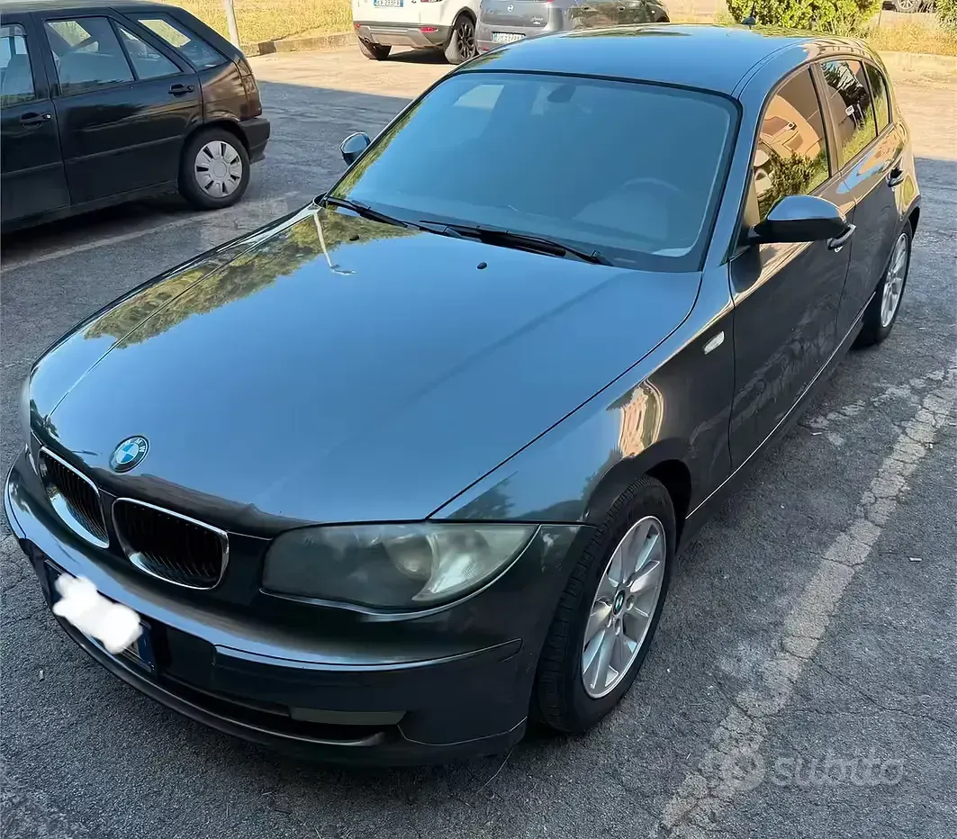 Usata BMW 120 163 CV (119 kW) 2007 Grigio Utilitaria