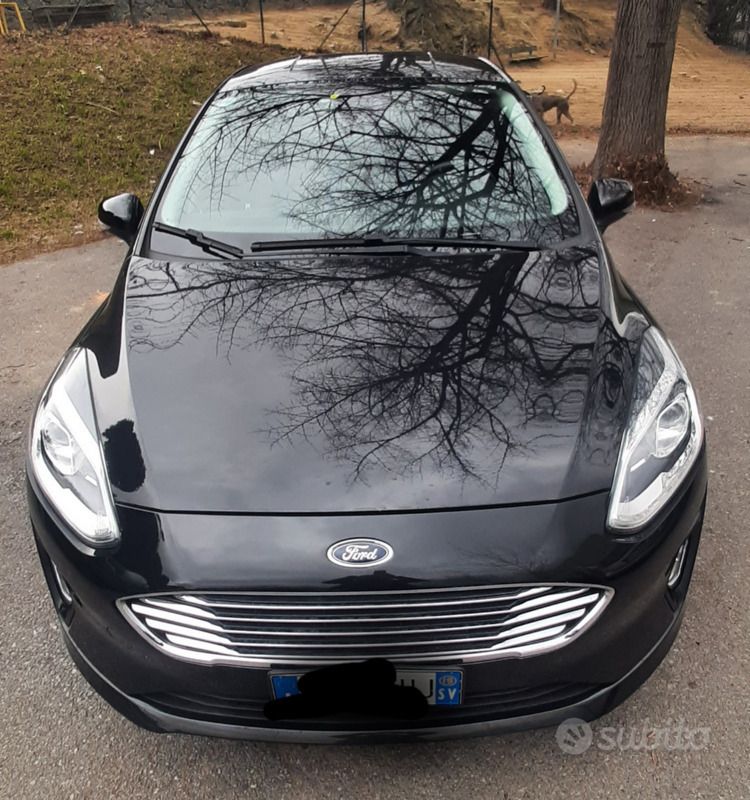 Usata Ford Fiesta Titanium 75 CV (55 kW) 2019 Nero Utilitaria