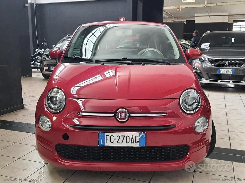 Usata Fiat 500 Pop 69 CV (50 kW) 2015 Rosso Berlina